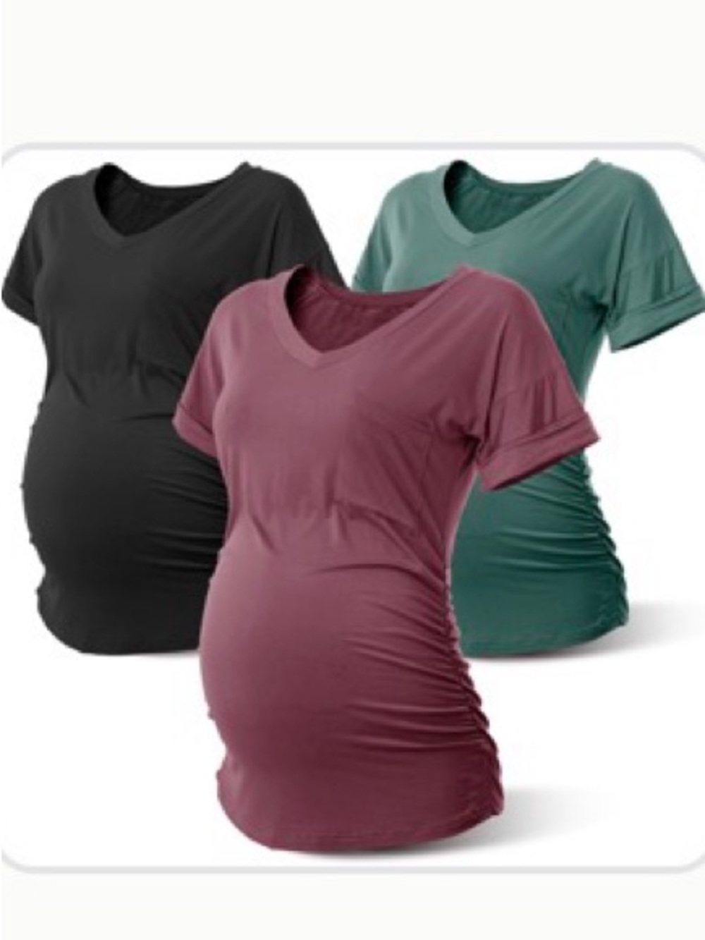 NWOT- 3 Maternity Tees- S.